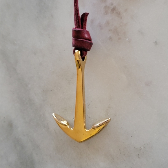 Miansai burgundy leather wrap bracelet - Picture 3 of 11